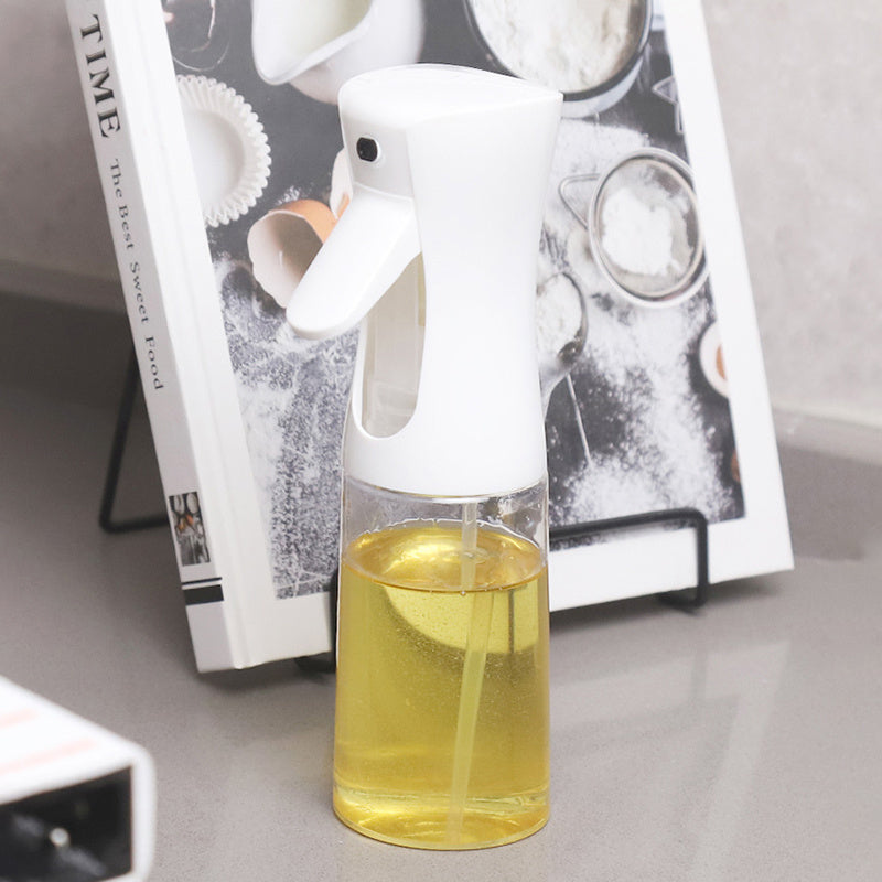 1 7.44 oz / 10.82 oz Olive Oil Spray Bottle Kitchen High Pressure Spray Bottle Leak-proof BBQ Air Fryer Injector Camping Cookware Tool