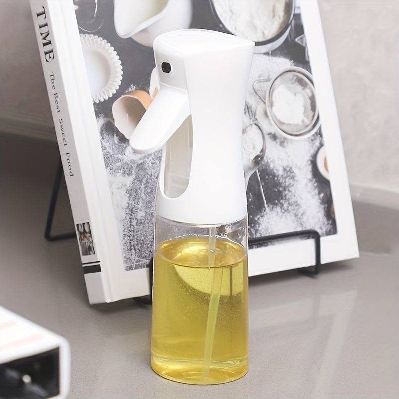 1 7.44 oz / 10.82 oz Olive Oil Spray Bottle Kitchen High Pressure Spray Bottle Leak-proof BBQ Air Fryer Injector Camping Cookware Tool